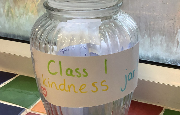 Image of Kindness week in class one! 