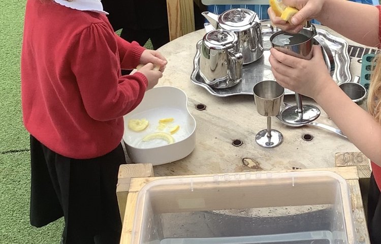 Image of We have enjoyed making lemonade! 