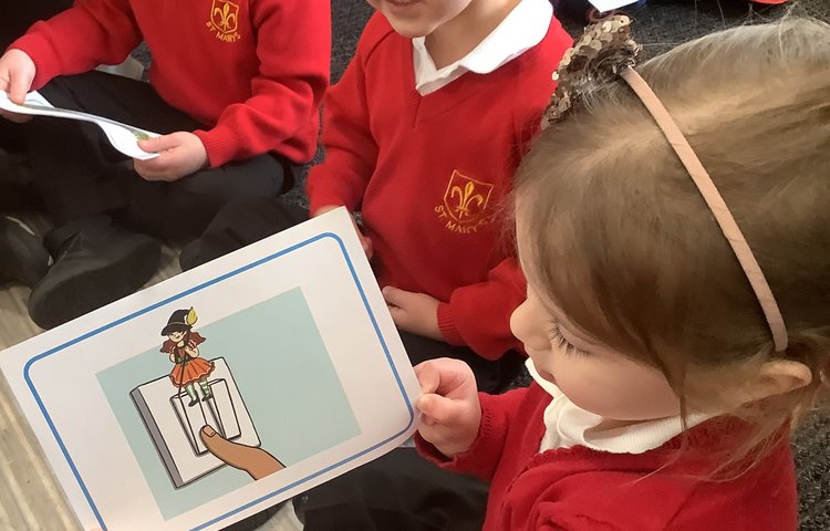 Image of Nursery have been learning about rhyme!
