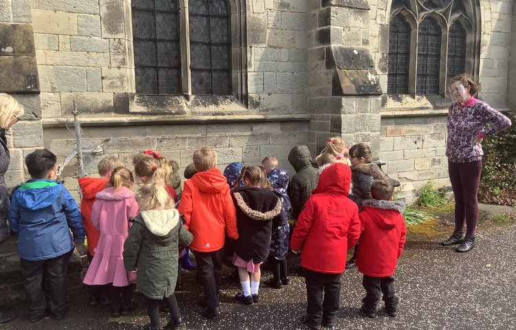 Image of Our visit to St Mary’s church! 
