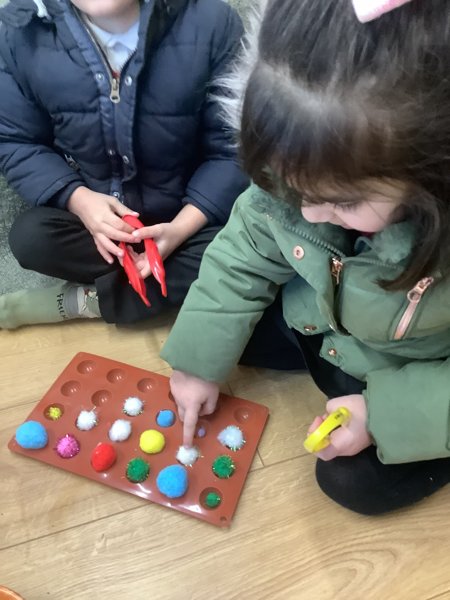 Image of Nursery have been working on their fine motor development!