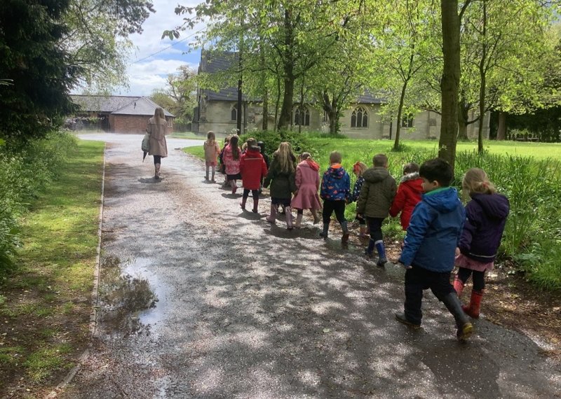 Image of Our mindful walk!