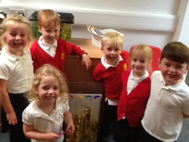 Image of This weeks Class One five-times readers!